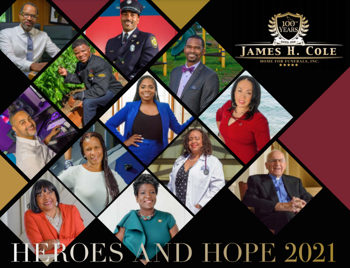 James Cole Heros & Hope 2021 Calendar