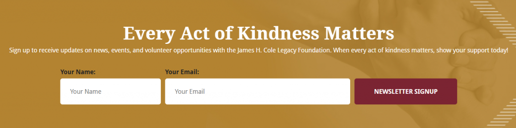 James Cole Website